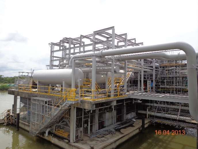 Process skids and pipe racks
